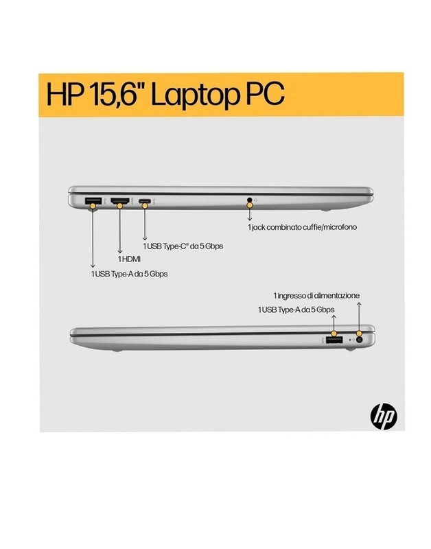 HP 15-FC0096NL Laptop 15.6in AMD Ryzen 7 5825U 16GB RAM 1TB SSD Notebook gallery