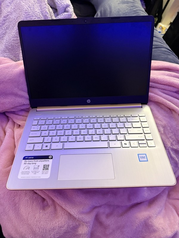 HP 15.6in Silver Laptop Intel Processor Windows HDMI USB-C SD Webcam gallery