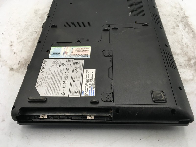 MSI CR620 LAPTOP - FOR PARTS/FREEZES - INTEL I3 330M - 4GB RAM - NO OS -READ- BB gallery