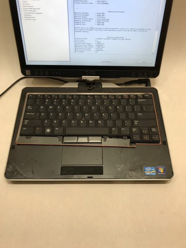 Dell Latitude XT3 13" Intel Core i7 8GB RAM NO HDD/OS For Parts/Repair READ - DW gallery
