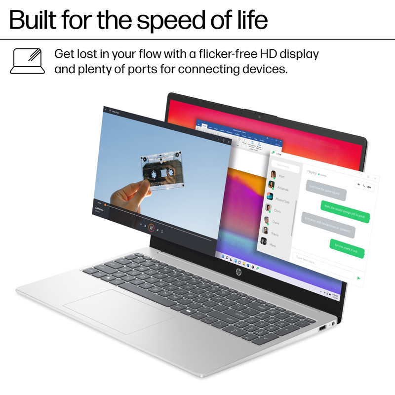 2026 HP Laptop Computer 15.6 Touch 6-Core Intel i3 Upto 64GB RAM 2TB SSD WinPro gallery