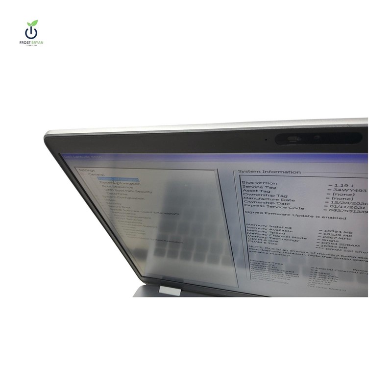 DELL Latitude 5510 Laptop i7-10610U@1.80GHz 16GB 512GB No OS Grade C [READ] gallery
