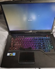 Asus ROG Strix GL703GS 17.3″ FHD 256GB + 1TB SSD, 32gb Ram-Intel Core i7-8750H