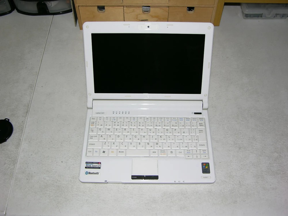 NEC LaVie Light BL300 T 160GB HDD 1GB Ram Webcam WIFI *PARTS/REPAIR AS-IS*
