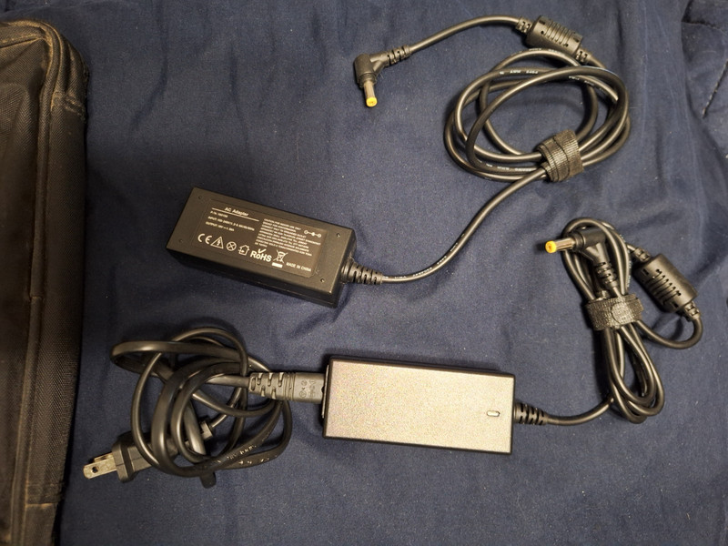 Acer Aspire One ZG5 Mini Laptop w/ Bag, Extra Batteries, Power Cables, & Manual gallery