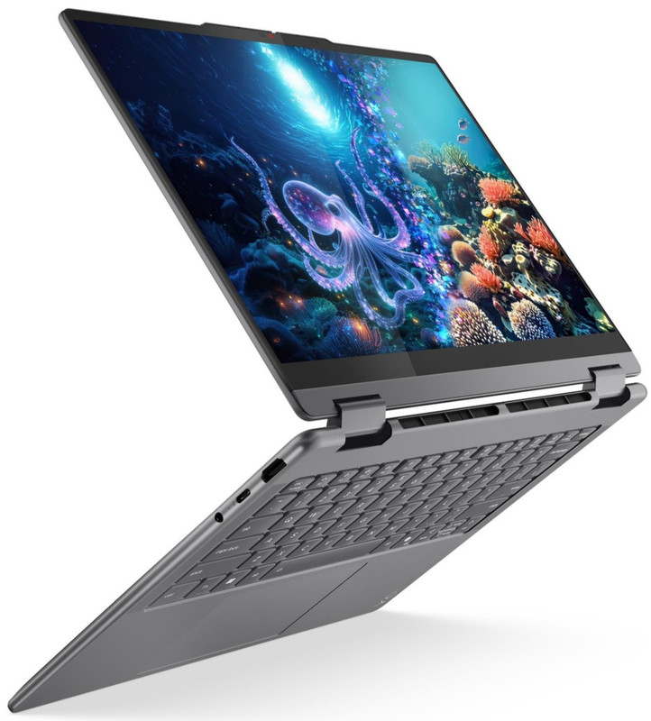 Lenovo Yoga 7 2-in-1 14" WUXGA OLED Touch Ultra 5 226V 16GB 1TB SSD FPReader Cam gallery