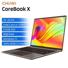 CHUWI CoreBook X 14.1” Laptop Intel Core i3-1215U 4.4GHz 8GB RAM 512GB SSD W11H