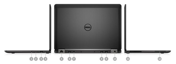 Dell Latitude E7470 14", 1TB, Intel Core i7-6600U 32GB RAM Laptop-Touch Win11Pro gallery
