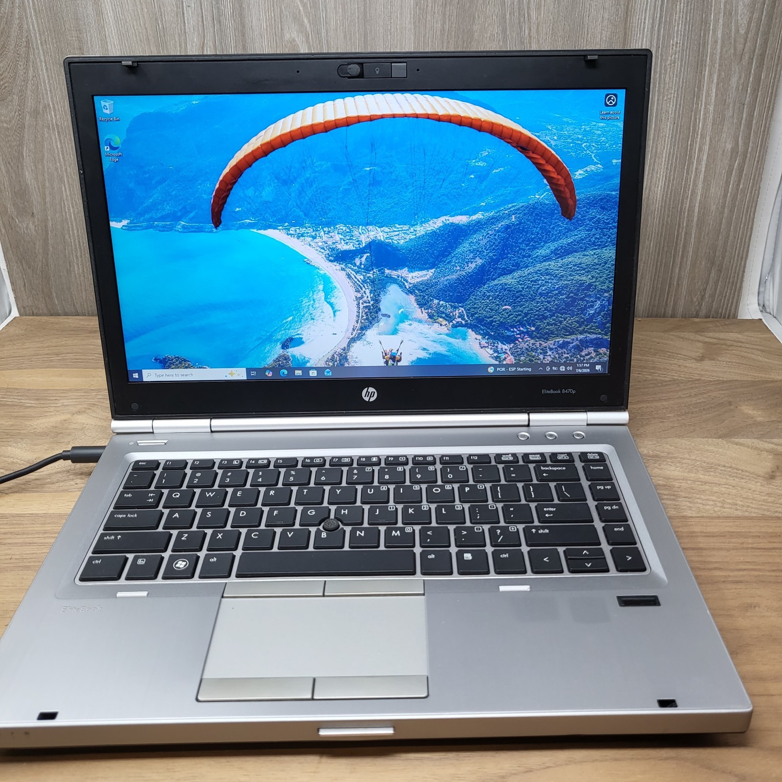 HP EliteBook 8470p i7-3720QM 2.60GHz 2GB RAM 466GB HDD Win10 Pro Laptop gallery