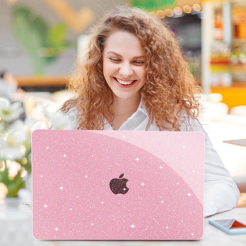 MacBook Air 13 inch Case 2021 2020-2018 M1 A2337 A2179 A1932 | Glitter Hard Shel gallery