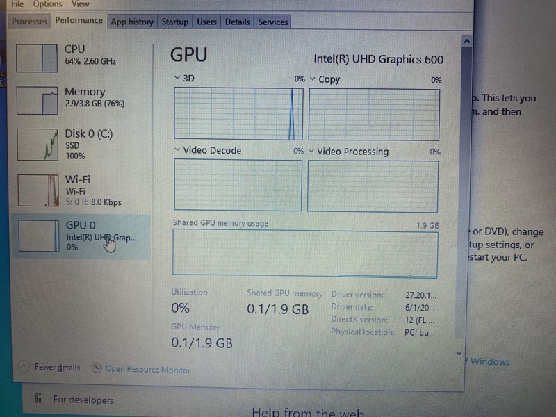 Dell Inspiron 15 3000 15.6" (128GB SSD, Intel Celeron N4020 1.0GHz, 4GB RAM) gallery