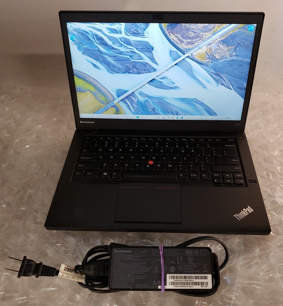 Lenovo ThinkPad T440s Intel Core i7-4600 12GB RAM 256GB SSD Win 11 Pro w/ 90w AC