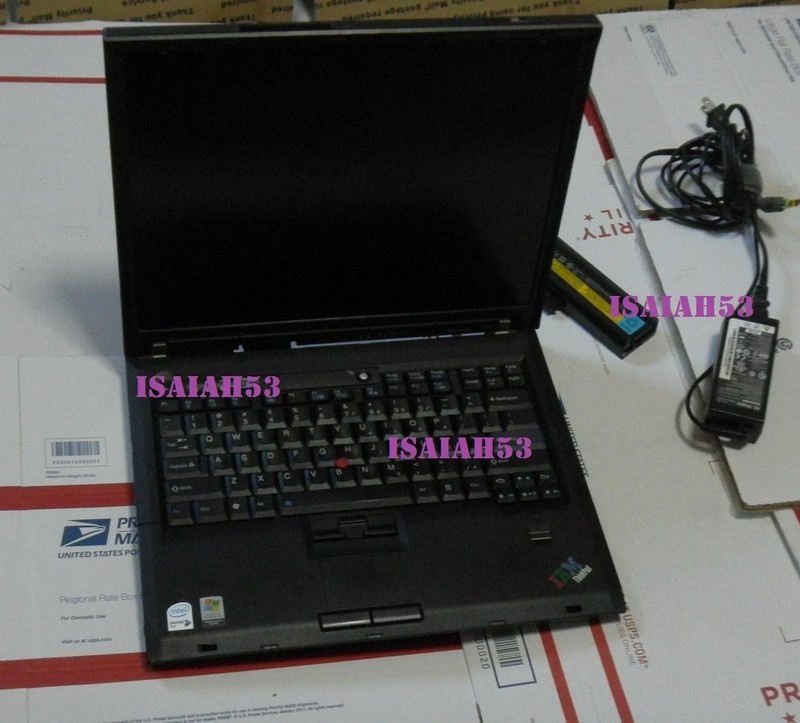 Lenovo T601F ●FRANKEN-PAD● hi-res USED 15" SXGA+ IPS Flexview laptop SSD T60 T61 gallery