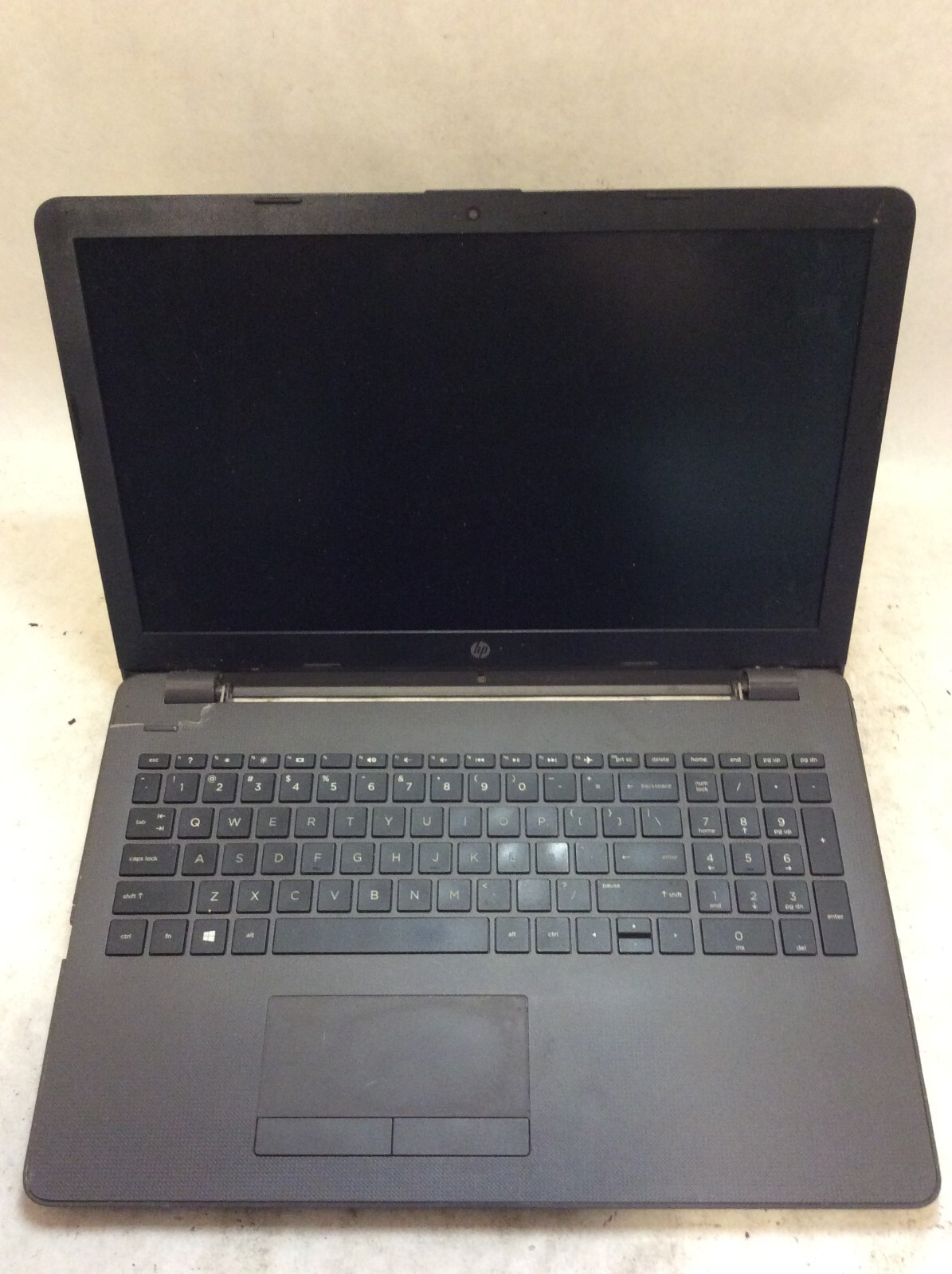 HP 255 G6 Laptop 15" AMD A6 DAMAGED POWER BUTTON -PP gallery