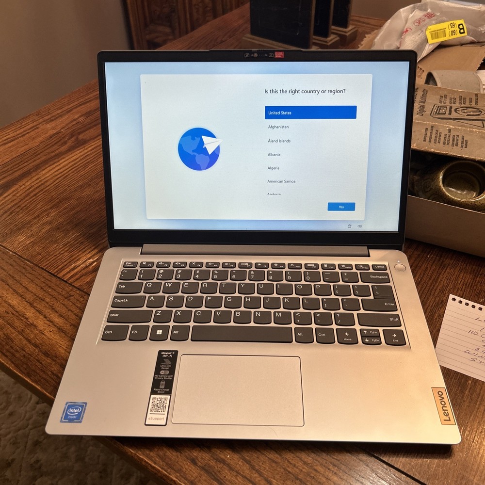 Lenovo IdeaPad 1i 14IGL7 14" Celeron 1.1GHz 4GB RAM 64GB Windows 11 USED REAF