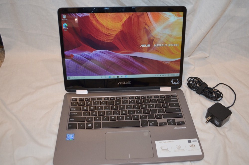 DEFECTIVE ASUS VivoBook Flip 14 128GB N4020 110GHz 4GB RAM Touch screen G3D