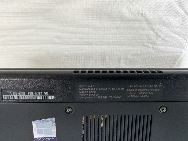 Lenovo ThinkPad Yoga 11E TOUCH Celeron N3450 1.10GHz 4GB NO HDD/OS - FRAME SPLIT gallery