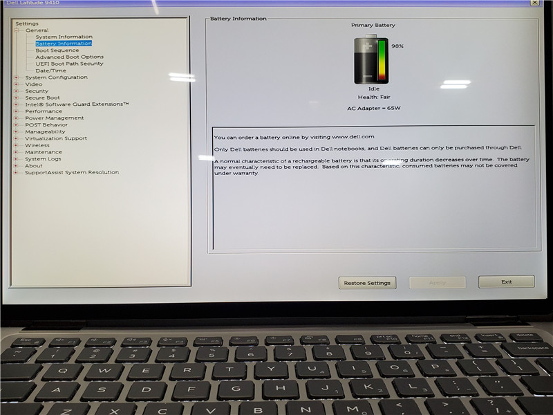 Dell Latitude 9410 Laptop i7-10610U 1.8GHz 16GB 250GB SSD Win 10 COA Grade C gallery