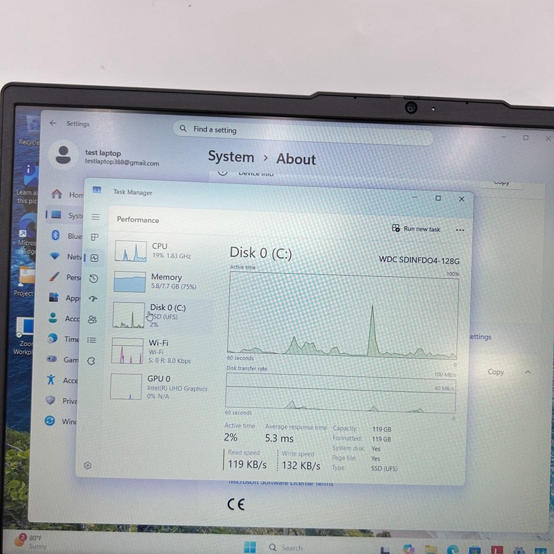 Lenovo IdeaPad Slim 3 15IAN8 15.6" i3-N305 1.8GHz 8GB RAM 128GB SSD gallery