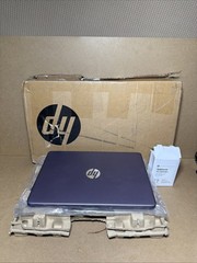 New HP 14-dq3024ds 14″ Laptop – Intel N4500/ 4GB/ 64GB eMMC/Windows 11 S Purple