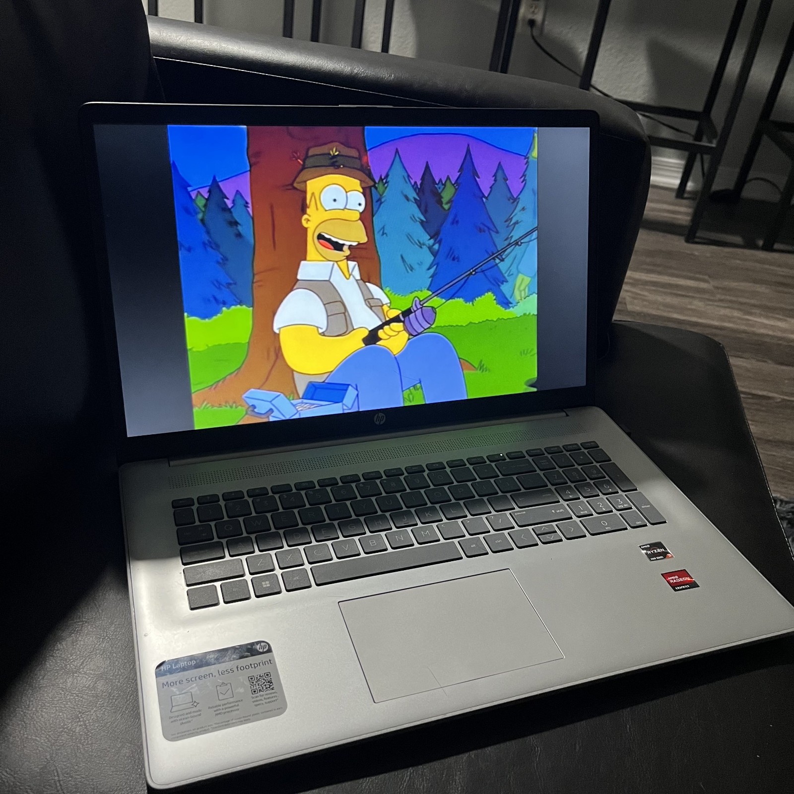 Silver HP 17.3" HD+ Laptop/Notebook HP (Great Christmas/Back-to-School Gift!) gallery