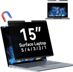 Screen Protector for 15 Inch Surface Laptop 5/4/3/2/1 – Removable Anti Glare Pri