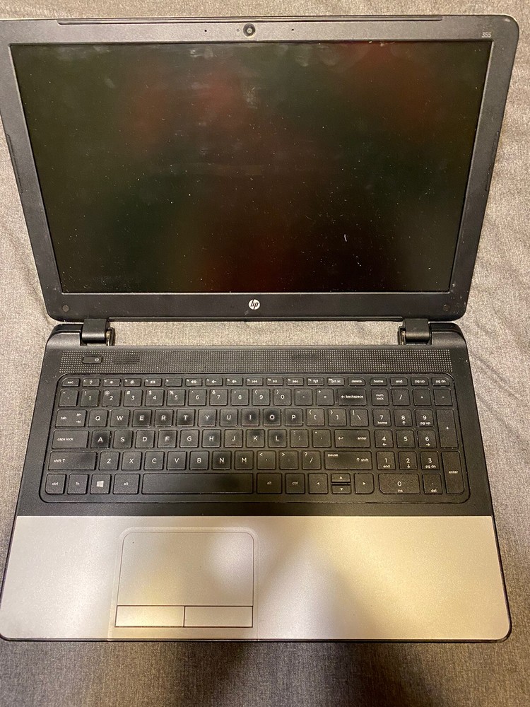 HP 355 G2 Laptop AMD A8 6410 2GHz No RAM/HDD/Battery/charger/HD Cover And Caddy