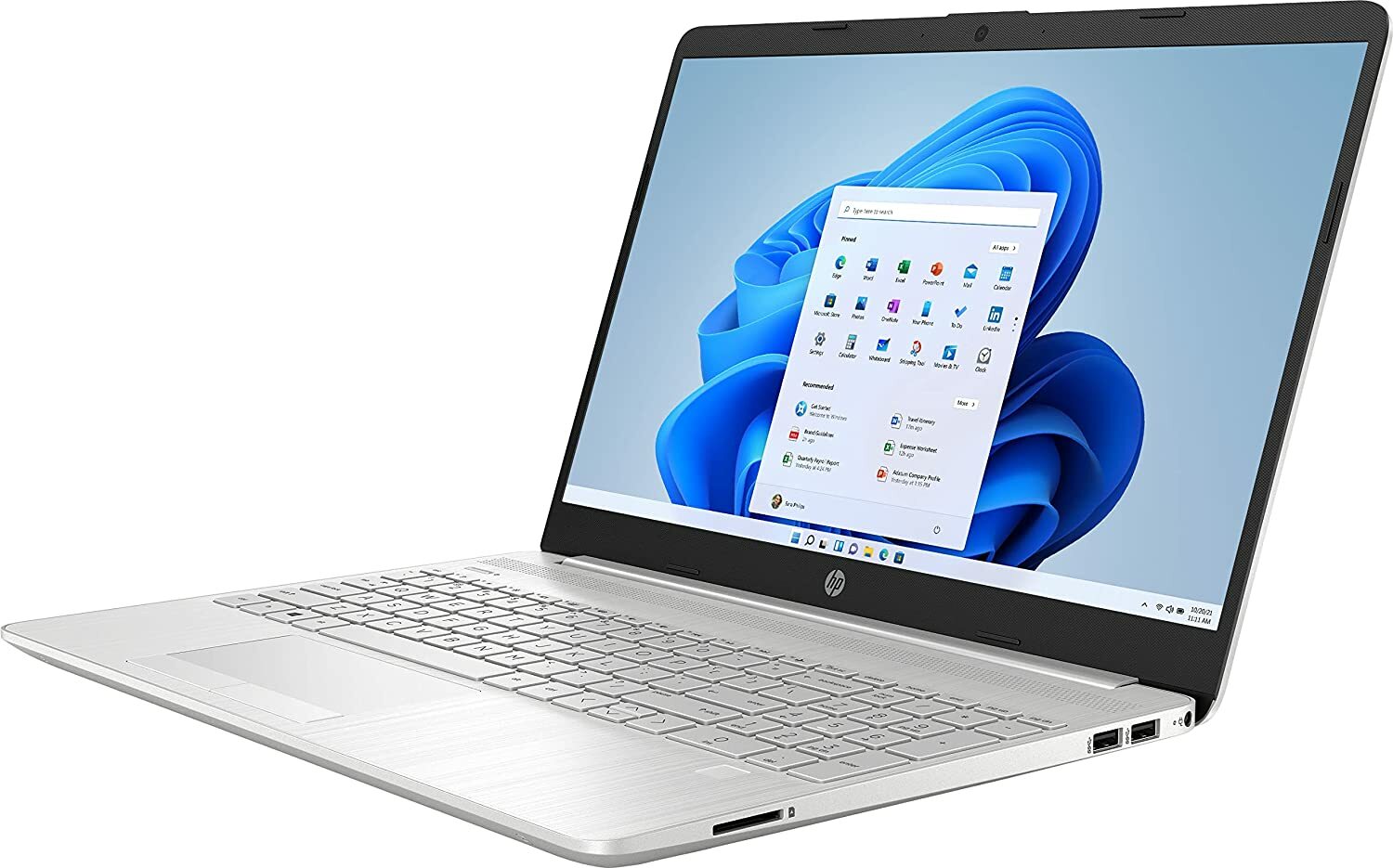New HP 15.6 inch (1TB, Intel Core i3 11th Gen., 4.10GHz, 16GB) Laptop - Silver gallery