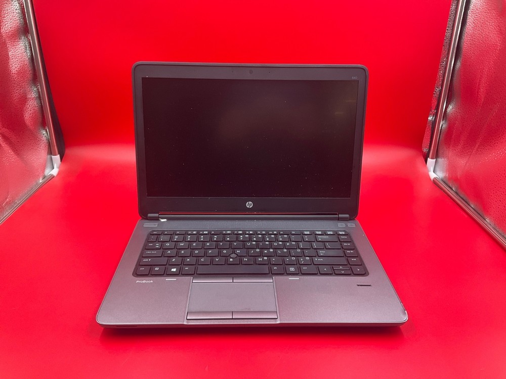 HP ProBook 640 G1 i5-4200M 8GB 256GB DVDRW GbE 802.11ac ••no Windows