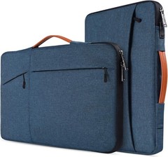 Navy Blue 17.3-inch Laptop Briefcase Bag for Dell G7, HP Pavilion, ASUS, Acer