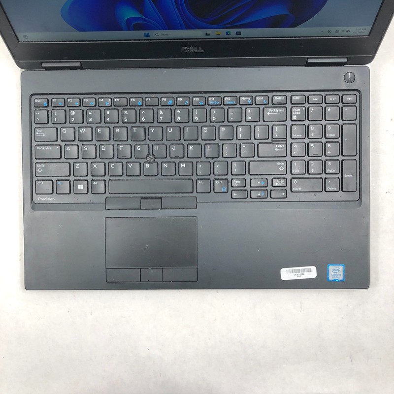 DELL PRECISION 7530 15.6" i9-8950HK 32GB 512GB QUADRO P3200 Win 11 PRO No CoA gallery
