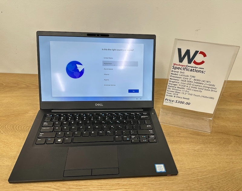 Dell Latitude 7390, Core i7 8650U, 16GB DDR4, UHD Graphics, 512GB SSD, 2018 100% gallery