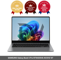 SAMSUNG Galaxy Book 5 Pro NT940XHA-KC51G 14″ (Ultra 5 16GB/512GB) Intel Arc AI