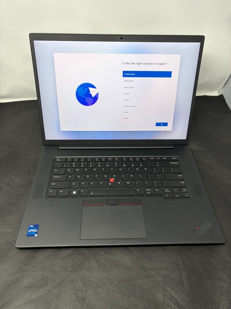 Lenovo ThinkPad P1 Gen 5 4K Intel i7 12800H 32GB RAM 512GB SSD | 8 GB RTX A2000