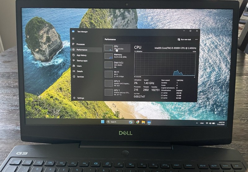 Dell G3 3590 Gaming Laptop i5-9300H GTX 1660 Ti Max-Q 32 GB RAM 512 GB SSD gallery