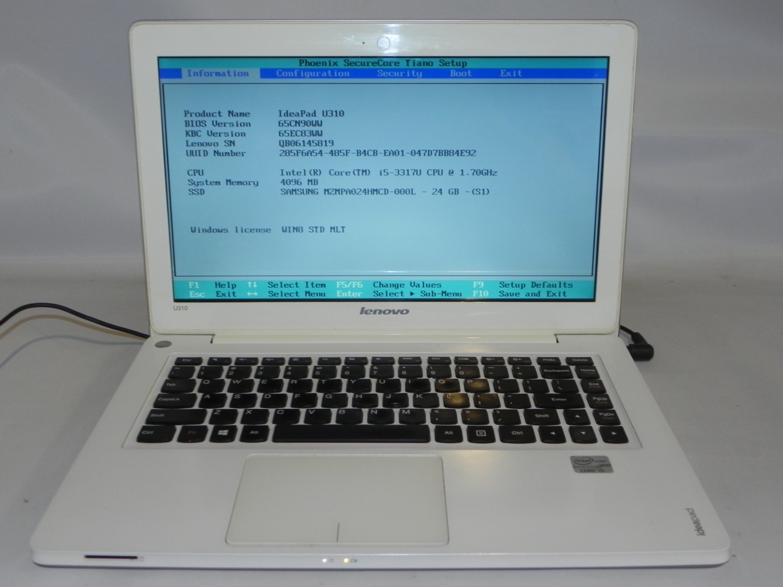 Lenovo IdeaPad U310 13.3" Intel i5-3317 4GB RAM - For Parts/Repair - gallery