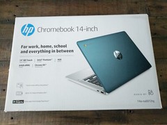 HP 14a-na0072tg 14 inch (64GB, Intel Pentium, 2.70GHz, 4GB) Chromebook