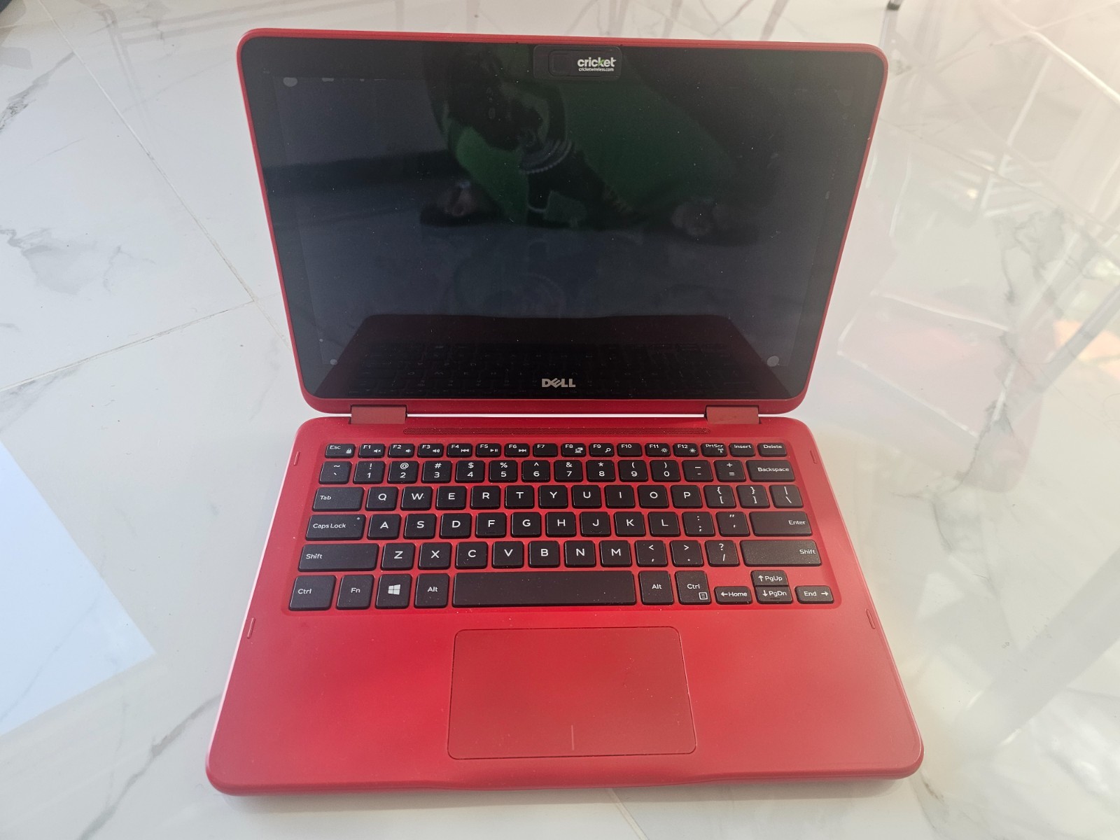 Dell Inspiron 11.6" 2-in-1 convertible laptop and tablet used RED gallery
