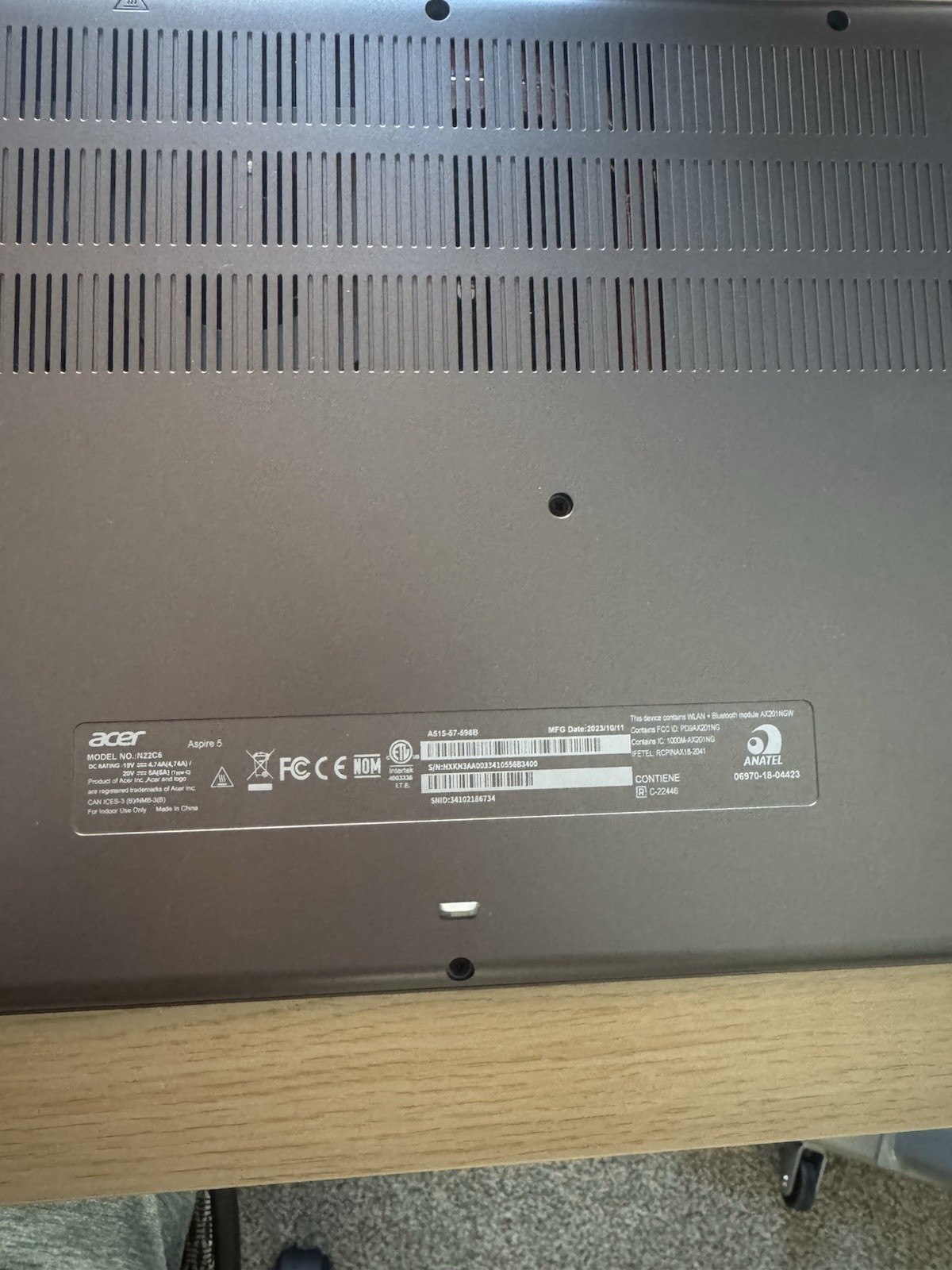 Acer Aspire5 Laptop 15.6" 8GB 512GB 12th Gen Intel® Core i5-12450H Windows 11 gallery