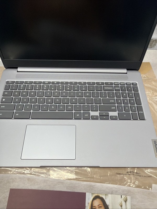 Brand New 15.6" IdeaPad 3 Chrome 15IJL6 with 4 GB Ram, and 64GB gallery