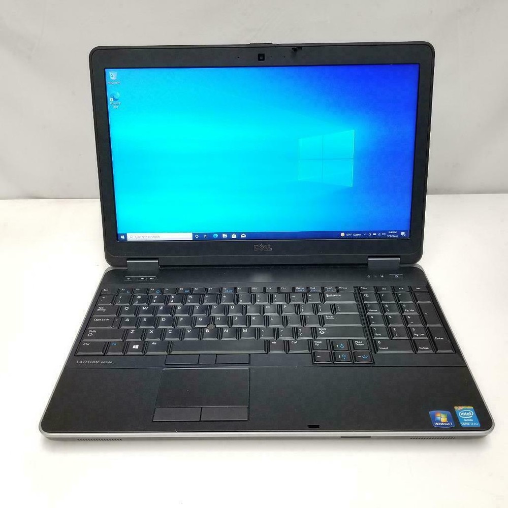 Dell Latitude E6540 15.6" Intel i7-4610M 8GB RAM 256GB SSD Win 10 laptop