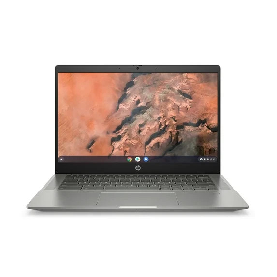 TWO HP Chromebook 14B-NA0010WM 128GB SSD AMD Ryzen 3 3250C 2.6GHz Fast Reliable