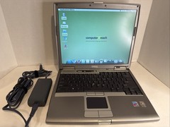 Dell Latitude D610 14” Laptop Intel Pentium M Processor Charger Working Computer