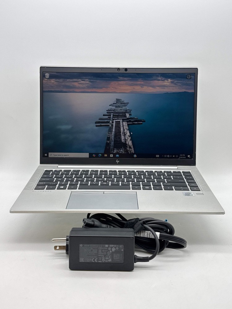 HP EliteBook 840 G7 i7-10510U 32GB RAM 512GB SSD 14” Works Great LCD Black Spot