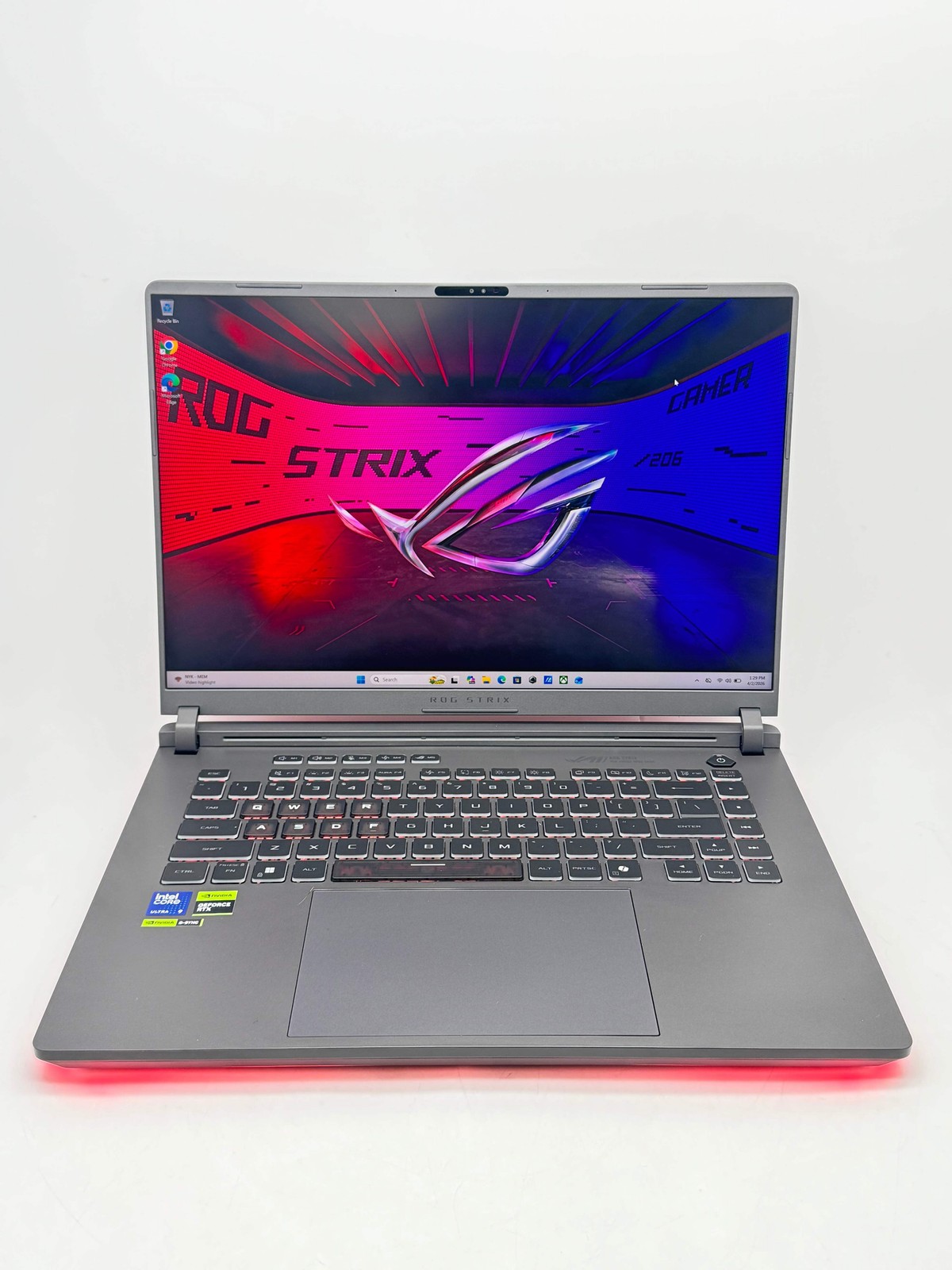 ASUS ROG Strix G16 Gaming Laptop i9 Ultra 275HX RTX 5070 32GB RAM 1TB NVMe gallery