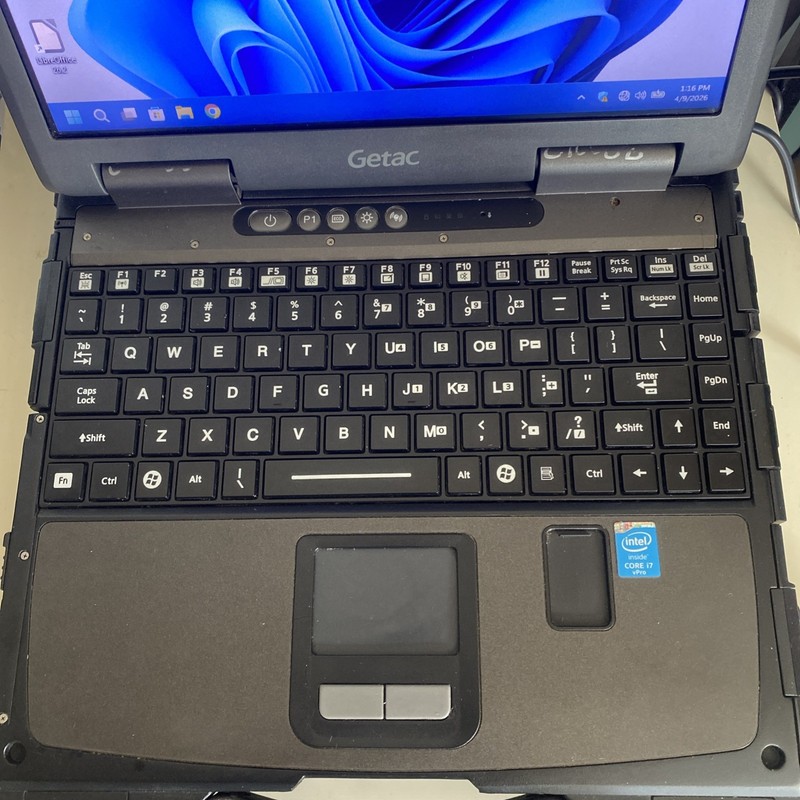 GETAC Rugged B300 G5 i7-4600M @ 2.9GHz 16GB (New 960GB SSD & Battery) Win 11P 2K gallery