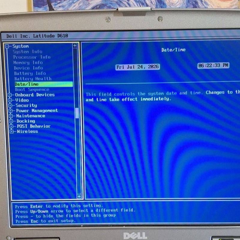 Dell Latitude D610 14in Pentium M 1.86GHz 2GB 60GB HDD ATI X300 Wi-Fi gallery