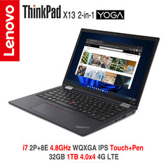 ThinkPad X13 2-in-1 i7 2P+8E 4.8GHz WQXGA Touch 32GB 1TB 4G Premier Plus Wrnty