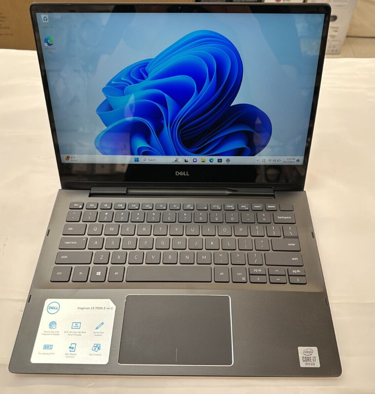Dell Inspiron 7391 2-in-1 i7 CPU 16GB 512GB SSD WIN 11 Home no Stylus gallery