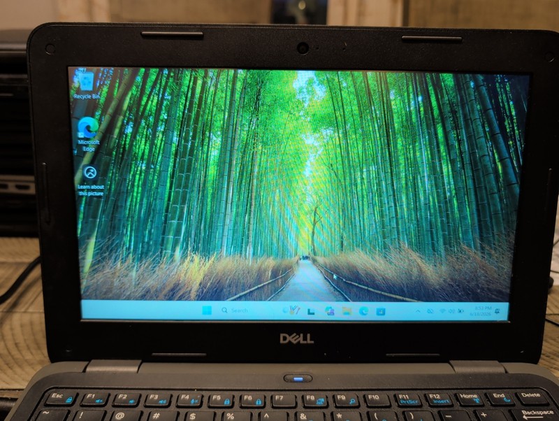 Dell Latitude 3190 Laptop 11.6” Pentium 4GB RAM 64GB SSD Win 11 **Bad Battery gallery